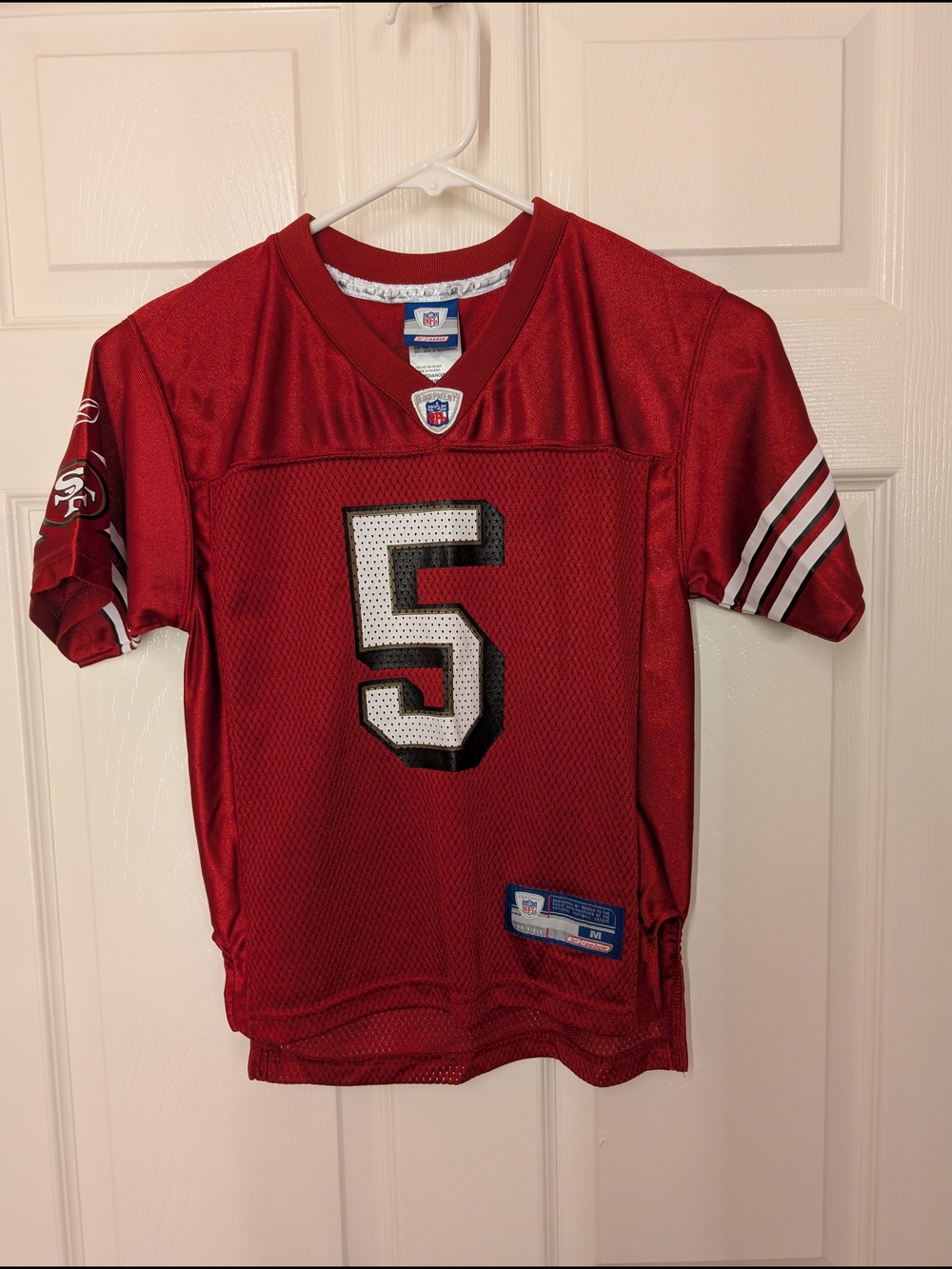 NFL San Francisco 49ers Jeff Garcia #5 Football Jersey